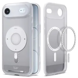 Custodia MagSafe per Apple iPhone 17 Air, Spigen, Ultra Hybrid Classic, Argento ACS10322