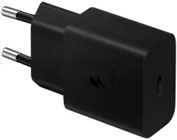 Caricatore da rete Samsung, 15W, 2A, 1 x USB-C, Nero EP-T1510NBEGEU