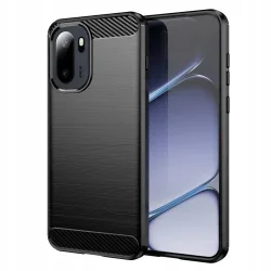 Custodia per OnePlus 15R, Techsuit, Carbonio, Nera