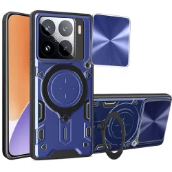 Custodia per Xiaomi 15, Techsuit, CamGuard Pro, Blu