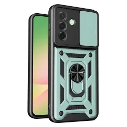 Custodia per Samsung Galaxy A57 5G, Techsuit, CamShield, Verde