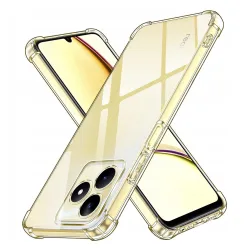 Custodia per Realme Note 50 / C51, Techsuit, Shockproof Clear, Trasparente