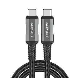 Cavo Dati e Ricarica USB-C - USB-C Acefast C1-09, 240W, 1m, Grigio