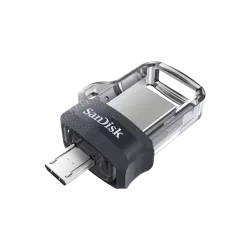 Memoria Esterna USB-A 3.0 / microUSB SanDisk Ultra Dual Drive, 128Gb SDDD3-128G-G46