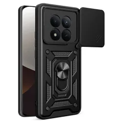 Custodia per Xiaomi Poco M8 Pro / Redmi Note 15 Pro+ 5G, Techsuit, CamShield, Nera