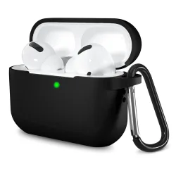 Custodia Techsuit Silicone per Apple AirPods Pro Series, Nera