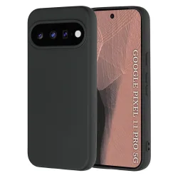 Custodia per Google Pixel 11 Pro, Techsuit, SoftFlex, Nera