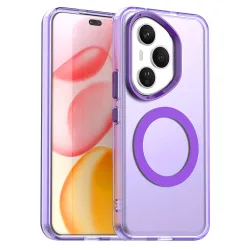 Custodia MagSafe per Honor 400 Pro, Techsuit, CandyCase, Viola