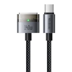 Cavo di Ricarica McDodo CA-2070, USB-C - MagSafe 3, 140W, 2m, Nero