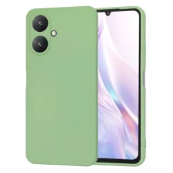 Custodia per Xiaomi Redmi 13C 5G, Techsuit, SoftFlex, Verde Chiaro
