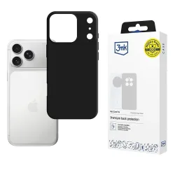 Custodia per Apple iPhone 17 Pro Max, 3MK, Pro, Nera Opaca