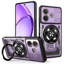 Custodia per Oppo A5 Pro 4G / A5 Pro, Techsuit, RuggedCam, Viola