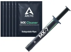 Pasta Termoconduttiva ARCTIC MX-7 + Salviette MX Cleaner, Tipo Siringa, 4g ACTCP00092A