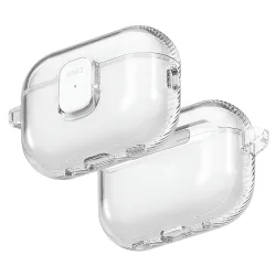 Custodia UNIQ Glase Pro per Apple AirPods Pro 3, Trasparente