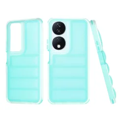 Custodia per Honor X7b 5G / 90 Smart / X7b 4G, Techsuit, Wave Shield, Turchese