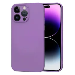 Custodia per Apple iPhone 14 Pro Max, Techsuit, SoftFlex, Viola