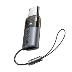 Adattatore Dati e Ricarica Lightning - USB-C McDodo OT-7610, Nero