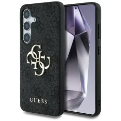 Custodia per Samsung Galaxy S25 S931, Guess, 4G Big Logo, Nera