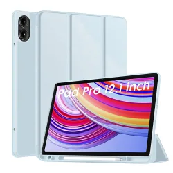 Custodia per Xiaomi Redmi Pad Pro / Pad / Pad Pro 5G, Techsuit, Flex Trifold, Blu