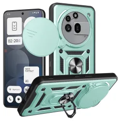 Custodia per Nothing Phone (3a) Pro, Techsuit, CamShield, Verde
