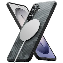 Custodia MagSafe per Samsung Galaxy S26 S942, Ringke, Onyx, Camuffamento