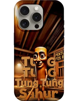 Custodia per Samsung Galaxy A14 A145 / A14 5G A146, Perfect Case, Italian Brainrot Tung Sahur, Multicolore