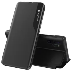 Custodia per Samsung Galaxy Note 10+ 5G N976 / Note 10+ N975, Techsuit, eFold, Nera