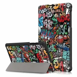 Custodia per Samsung Galaxy Tab S11 Ultra, Techsuit, FoldPro Urban Vibe, Multicolore