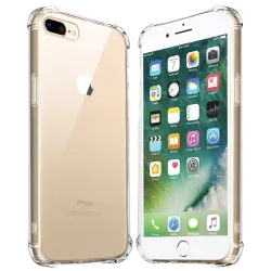 Custodia per Apple iPhone 8 Plus / 7 Plus, Techsuit, Shockproof Clear, Trasparente