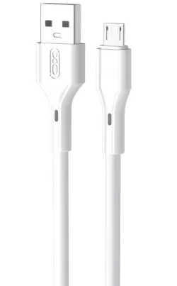 Cavo Dati e Ricarica USB-A - microUSB XO Design NB230, 18W, 1m, Bianco
