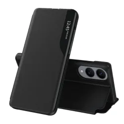Custodia per Samsung Galaxy S25 Edge S937, Techsuit, eFold, Nera