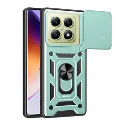 Custodia per Xiaomi 14T, Techsuit, CamShield, Verde