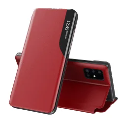 Custodia per Samsung Galaxy A51 A515, Techsuit, eFold, Rossa