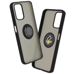 Custodia per Xiaomi Poco M5s / Redmi Note 10S / Note 10, Techsuit, Glinth, Nera