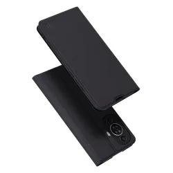 Custodia per Huawei nova 12s / nova 11, Techsuit, Magskin Book, Nera