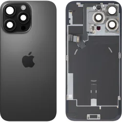 Cover Batteria Apple iPhone 16 Pro Max, Nero (Titanio Nero), Swap Premium