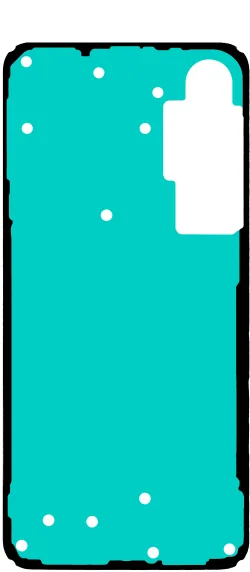 Adesivo Coperchio Batteria Samsung Galaxy S24 FE S721, Service Pack GH81-26418A