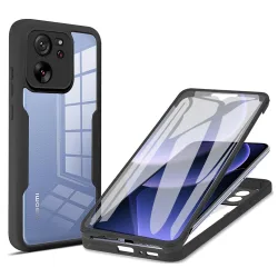 Custodia per Xiaomi 13T Pro / 13T, Techsuit, ColorVerse 360, Nera