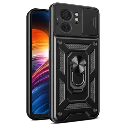 Custodia per Motorola Edge 40, Techsuit, CamShield, Nera