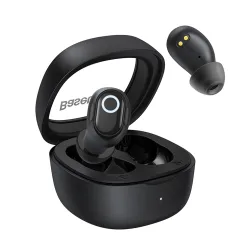 Handsfree Bluetooth Baseus Bowie WM02, TWS, Nero NGTW370201