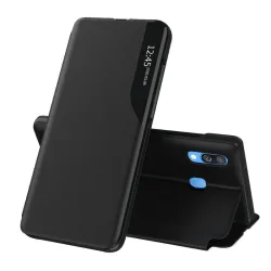 Custodia per Samsung Galaxy A40 A405, Techsuit, eFold, Nera