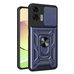 Custodia per Motorola Moto G24 Power, Techsuit, CamShield, Blu