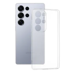 Custodia per Samsung Galaxy S25 Ultra S938, Techsuit, Chiara, Trasparente