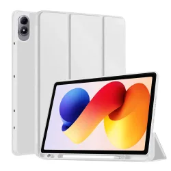 Custodia per Xiaomi Redmi Pad 2 Pro, Techsuit, Flex Trifold, Grigia