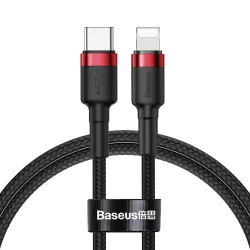 Cavo Dati e Ricarica USB-C - Lightning Baseus Cafule, 18W, 1m, Rosso CATLKLF-91