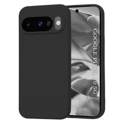 Custodia per Google Pixel 10 Pro / 10, Techsuit, SoftFlex, Nera
