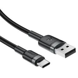 Cavo Dati e Ricarica USB-A - USB-C Acefast C22-04, 18W, 1.2m, Nero