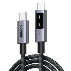 Cavo Dati e Ricarica USB-C - USB-C UGREEN L509, 100W, 1m, Grigio