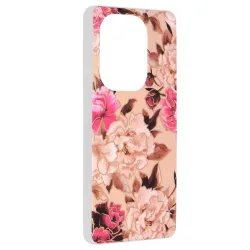 Custodia per Xiaomi Redmi Note 13 Pro 4G / Poco M6 Pro 4G, Techsuit, Marble, Beige