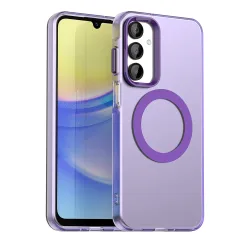 Custodia MagSafe per Samsung Galaxy A16 5G A166 / A16 4G A165, Techsuit, CandyCase, Viola